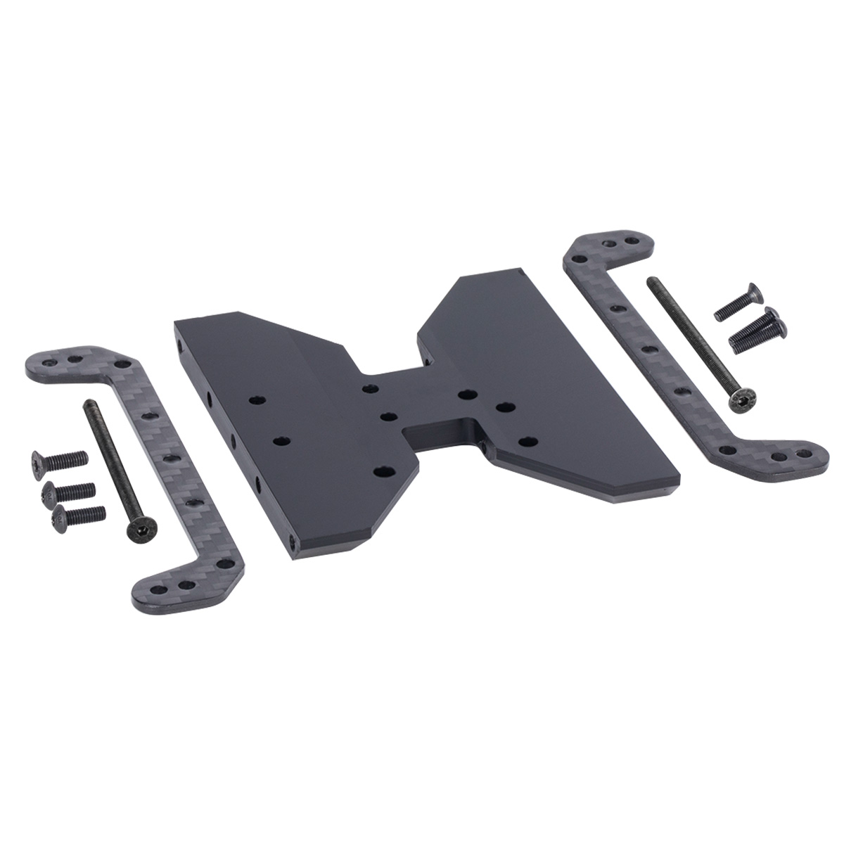 Crepe Pan Carbon - Carbon Fiber Chassis Skid Plate Transmission