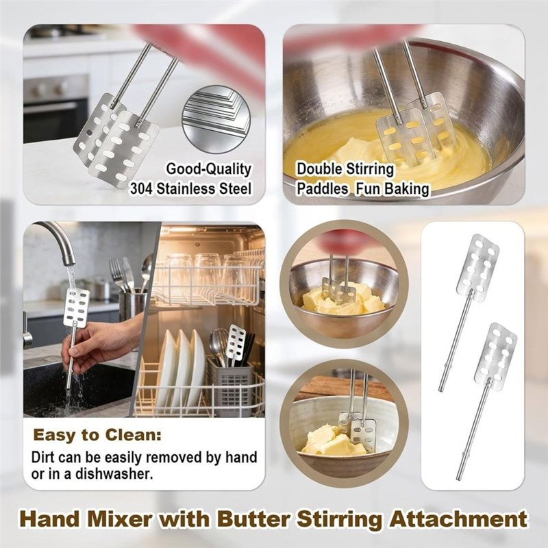 Replacement Kit(2Pcs) For Hand - огляд і ціна Kitchenaid Mixer Hand Mixer