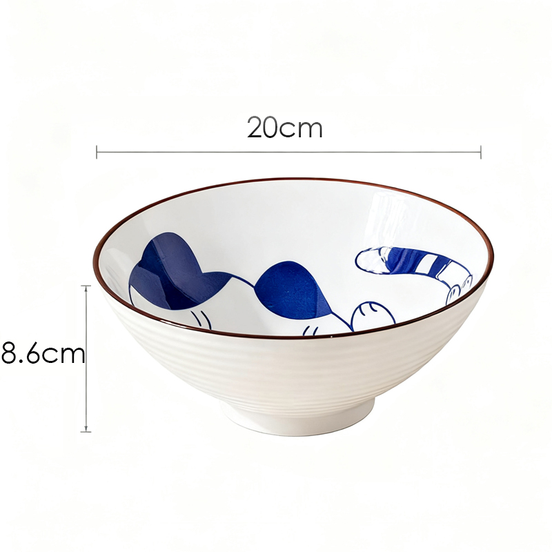 1200ML Ceramic Ramen Bowl Japa - огляд і ціна Dim Sum Basket